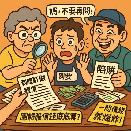制服訂做價錢你被坑幾次？看完這篇連你媽都不敢亂問價