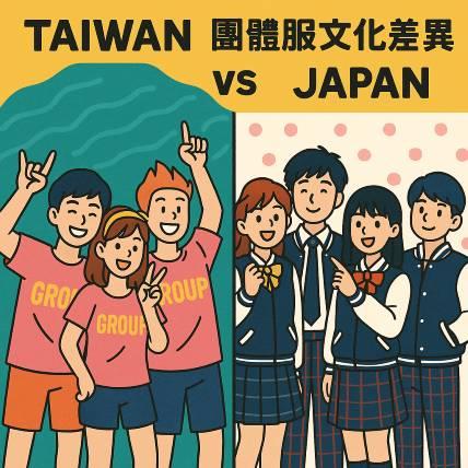 台灣 vs 日本｜團體服文化大不同，制服訂做背後的思維差異