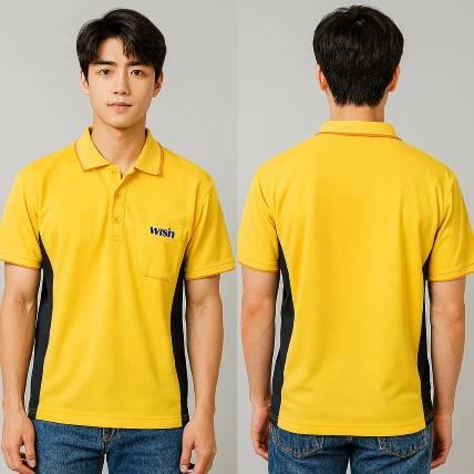 wish撞色POLO衫｜品牌識別與快乾機能的團體制服代表作