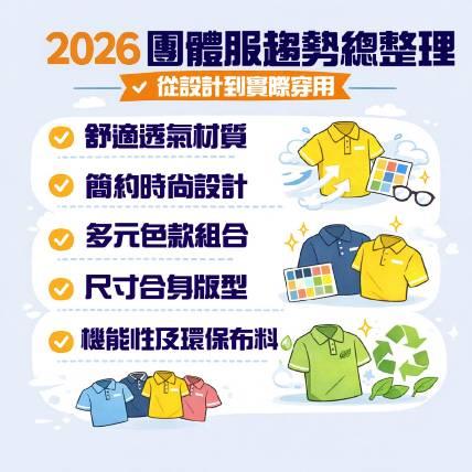 團體服不再只是統一穿｜2026 團體服趨勢一次看懂，這些改變已經回不去了