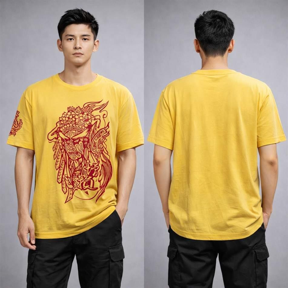 新莊廟街主題純棉圓領 T 恤｜地方文化活動團體服案例