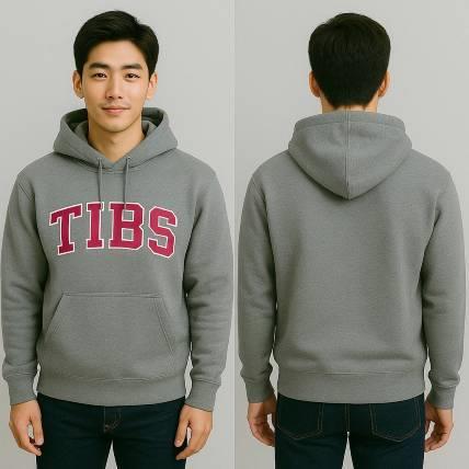 TIBS 專屬大學帽T 班服設計款｜特殊貼布繡展現識別與美式風格