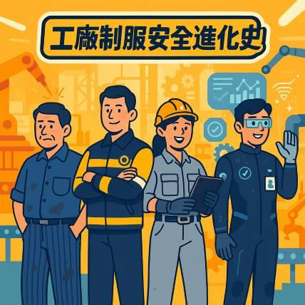 製造業工廠制服安全進化｜從耐操到智能的現場工作服革命