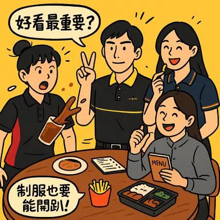 客人一眼記住的制服，餐飲團體服設計新趨勢