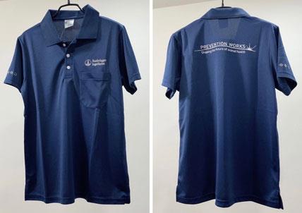 團體制服分享－百靈佳殷格翰動物 3D涼感布 POLO衫/工作服裝訂做