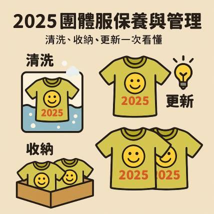 2025 團體服保養與管理｜清洗、收納、更新一次看懂