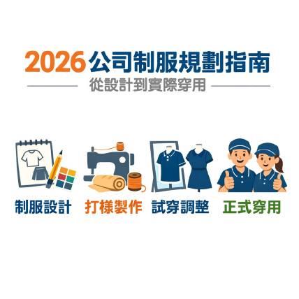 公司制服不是設計圖而已：2026 從規劃到實際穿用的完整指南