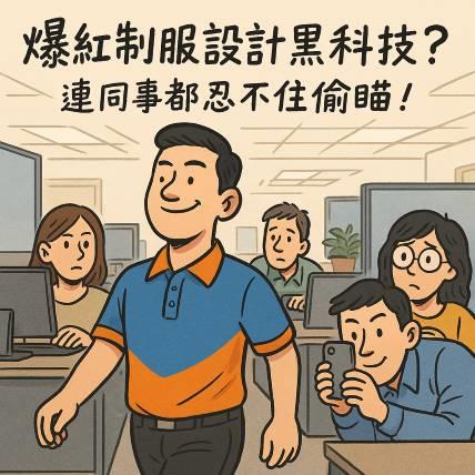 為什麼同事都偷看我穿的POLO衫？爆紅制服背後的設計黑科技