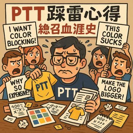 PTT團體服、團體制服訂做血淚實戰全攻略