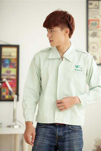 拉鍊外套式工作服