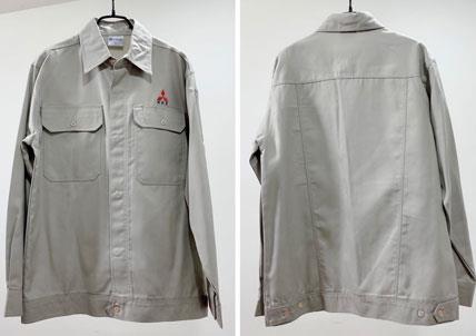 團體制服分享－三菱 雙斜紋工作襯衫外套/工作服裝訂做