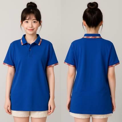 C+T格紋美學設計 POLO衫｜文創品牌團體服推薦