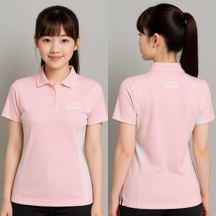 三星Anycall專屬制服設計｜展現科技形象的防汗POLO團體服