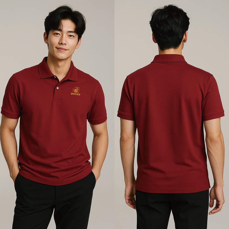 天后宮宗教團體服設計|POLO制服訂做案例 × 寺廟進香團體制服-大西洋團體服