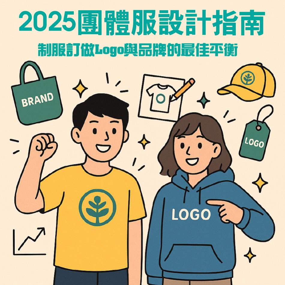 2025 團體服怎麼設計?|制服訂做 Logo 擺放與品牌形象全解析-大西洋團體服