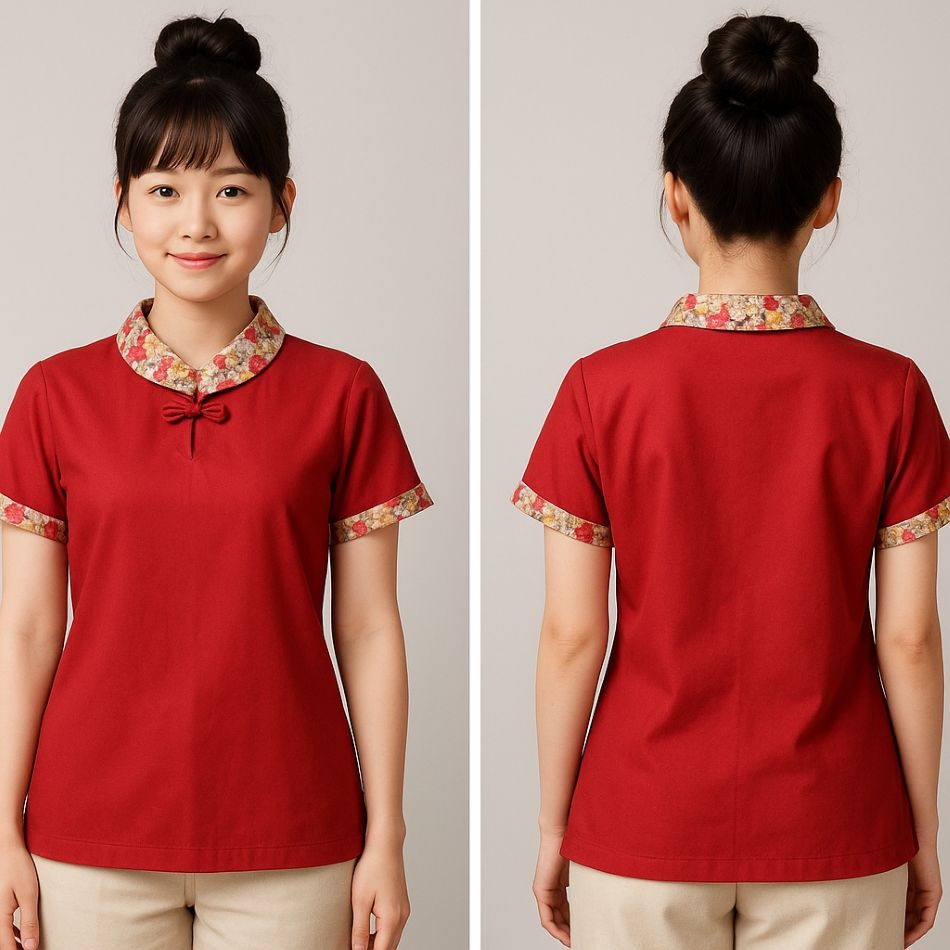 客家花布polo衫|中式團體服 客製制服推薦