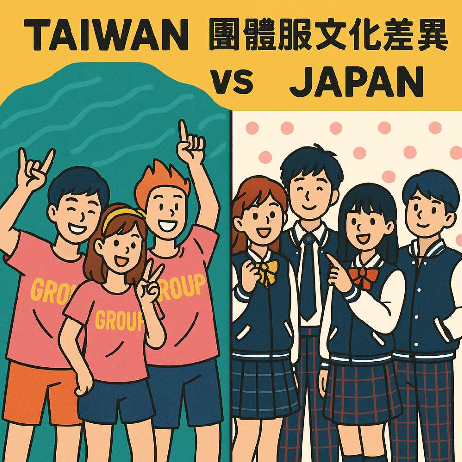 台灣 vs 日本的團體服文化差異：團體制服在兩地的角色與發展