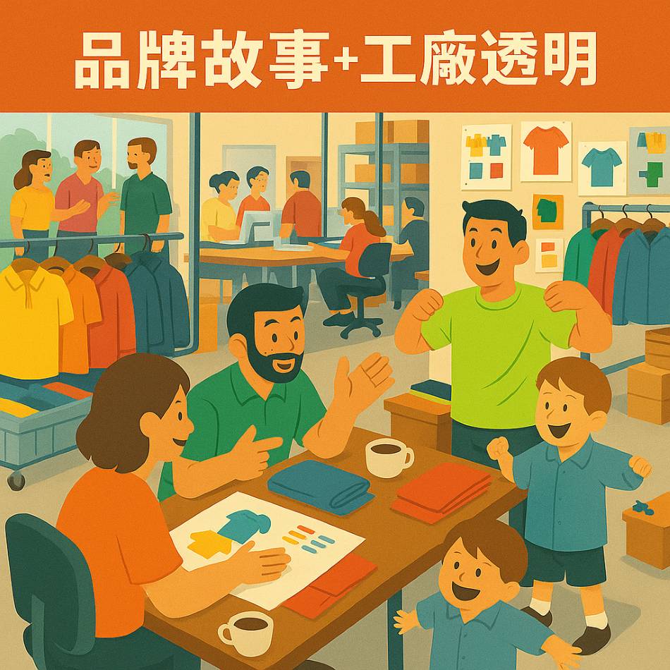 團體服品牌故事 工廠透明製作流程