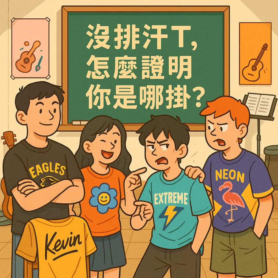 排汗T設計潮流 團體服團體制服推薦