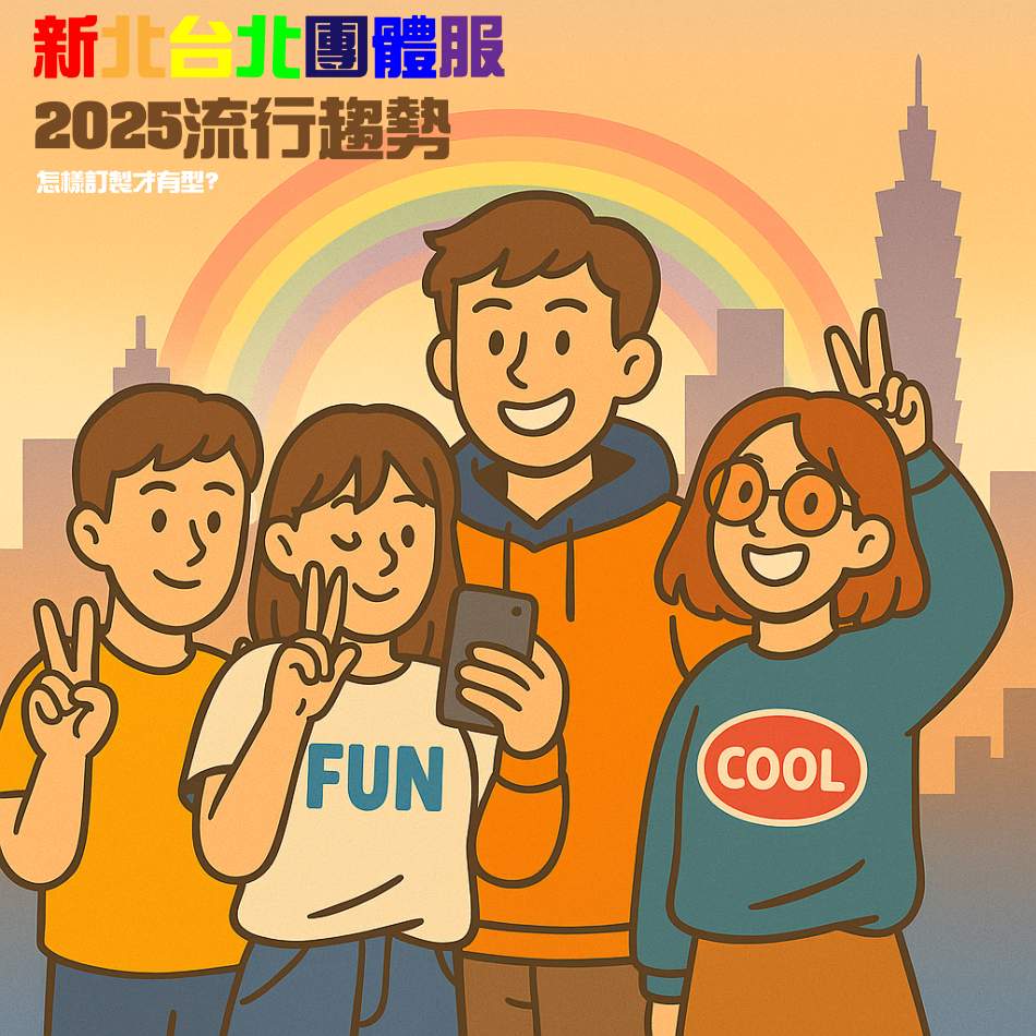 台北新北團體服流行趨勢推薦