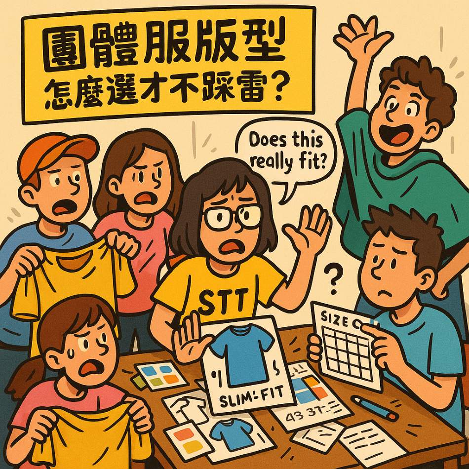 客製化衣服版型教學 團體服設計流程與迷思解析