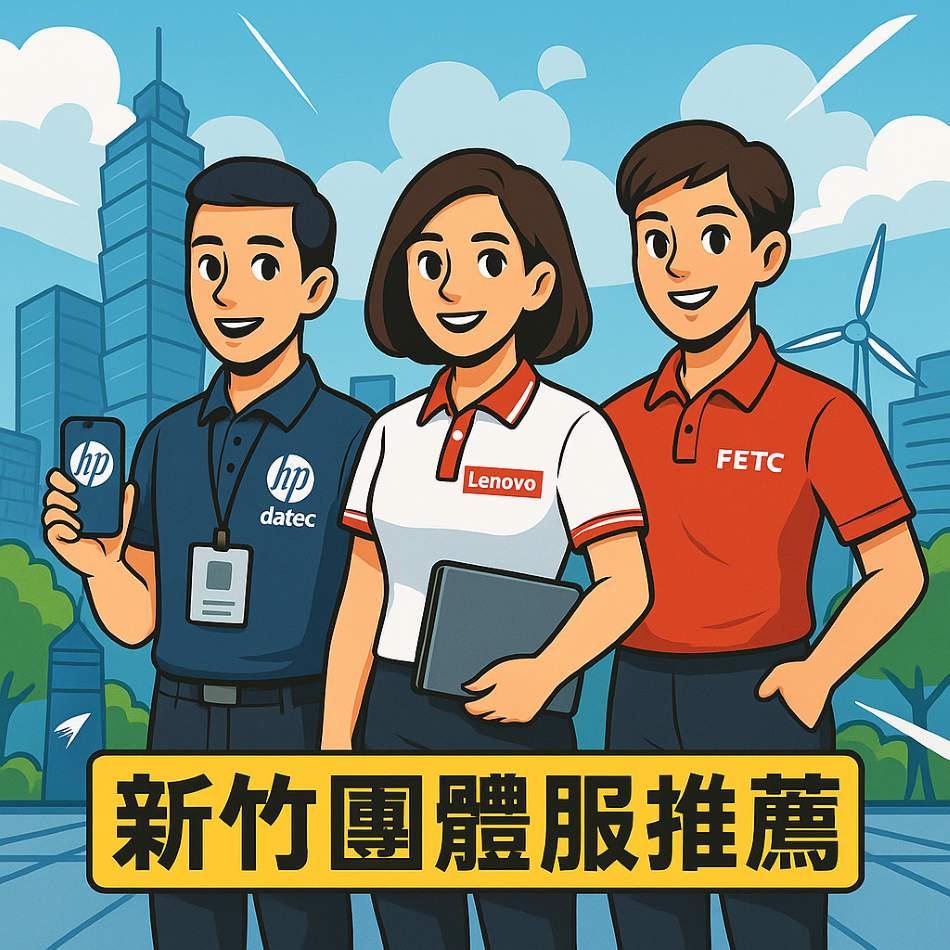 新竹團體服推薦-科技公司制服主視覺