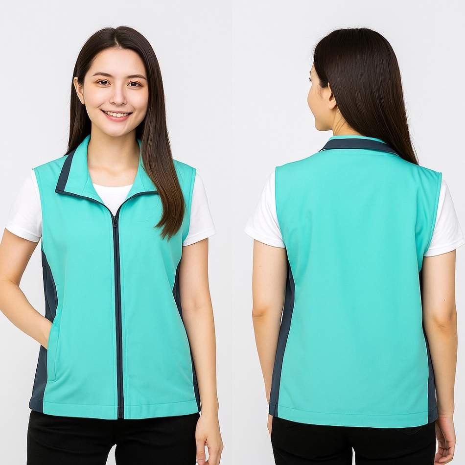 團體服推薦|防潑水撥水工作背心 客製LOGO設計 撥水背心 團體制服推薦|快乾防潑水工作服設計