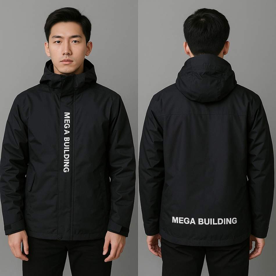 兩件式防潑水衝鋒外套|團體制服設計